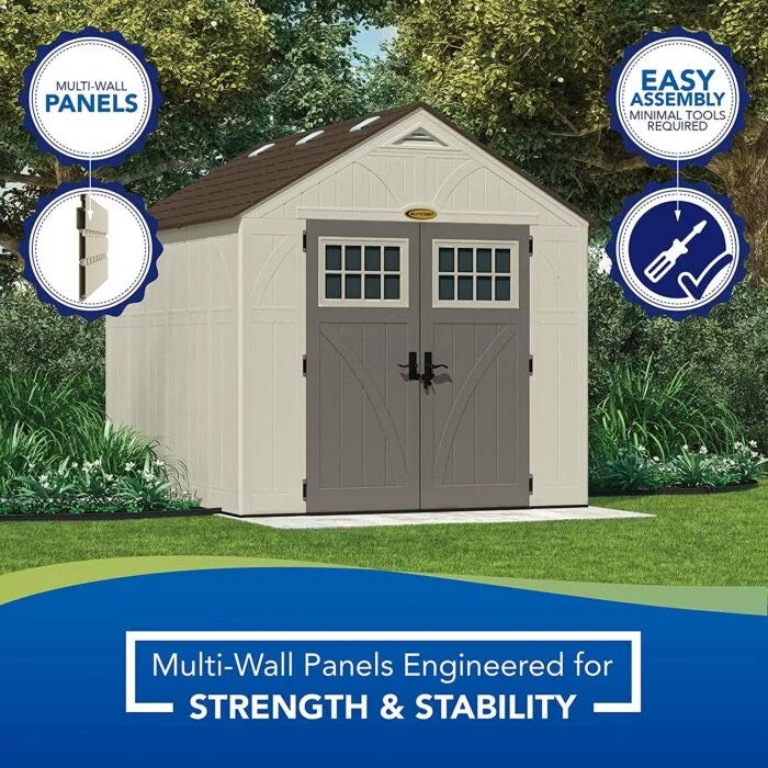 Suncast BMS8100 8in x 10in Tremont Storage Shed