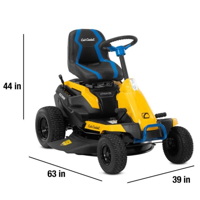 Cub Cadet CC30E Riding Lawn Electric Mower