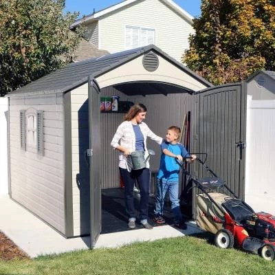 Lifetime 8 ft x 10 ft Garden Storage Shed