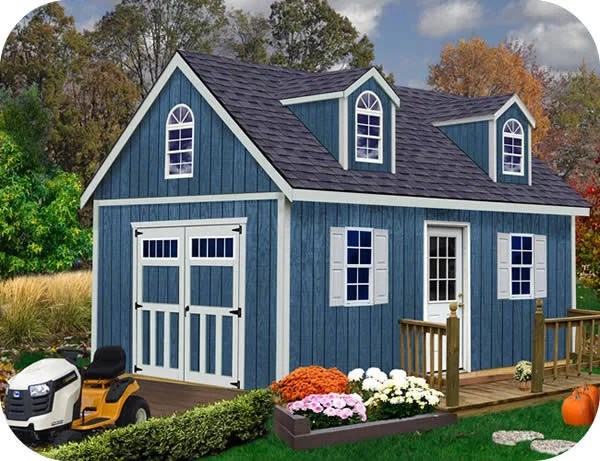 Best barns Hampton 12×24 Wood Storage Shed